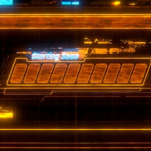 Cyberpunk Hacking Intro voor Twitch of andere media - pas tekst en kleuren aan en plaats je mascotte of logo van jou of je clan