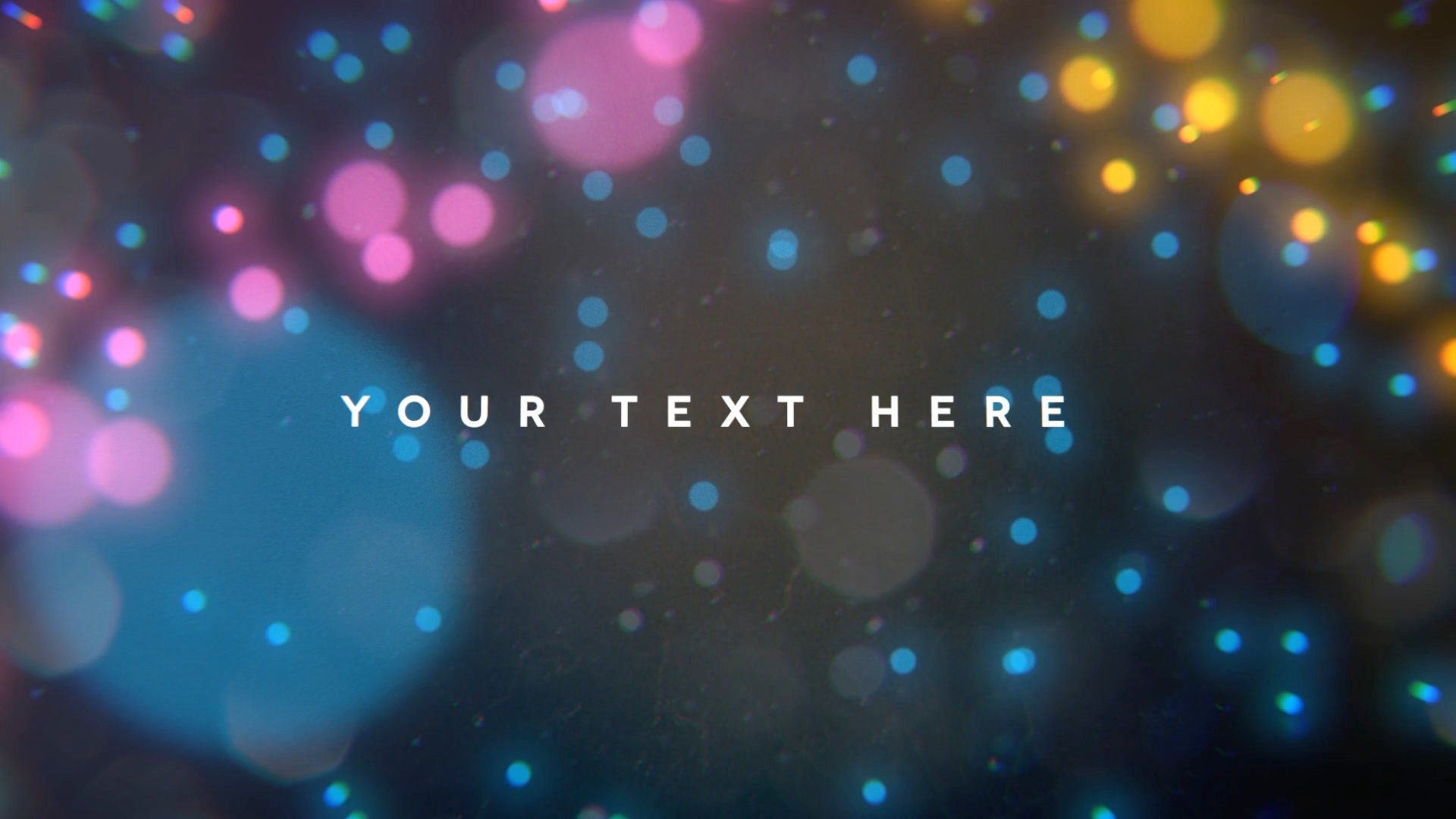 Fireworks Burst Overlay With Custom Text and Firework Color, Great for ...