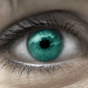 Seamless Animated Eye Zoom Transition With Alpha Channel and Sound for ...
