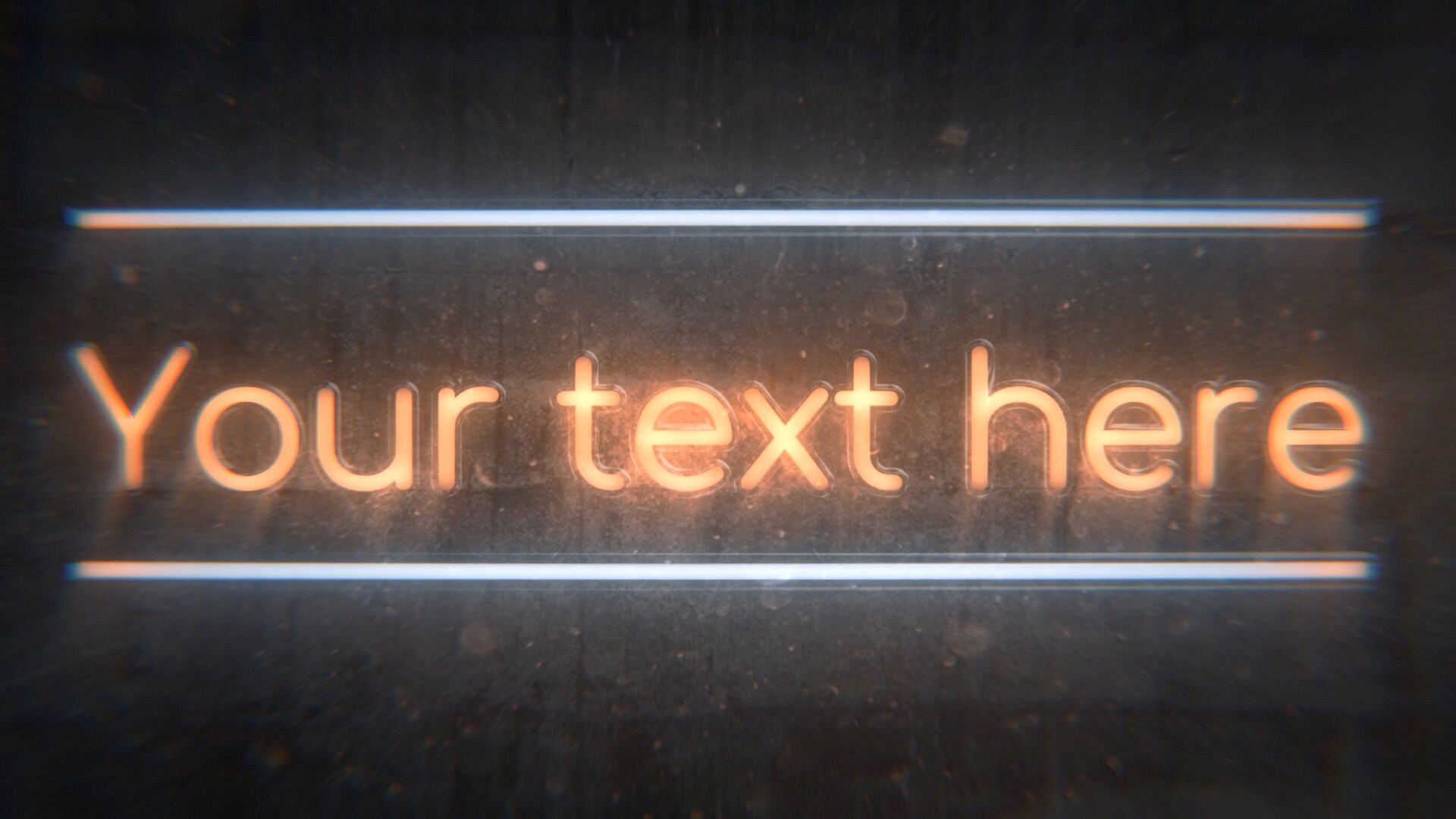 Neon Glow Sign With Custom Text and Color - Great for Any Video - Neon ...