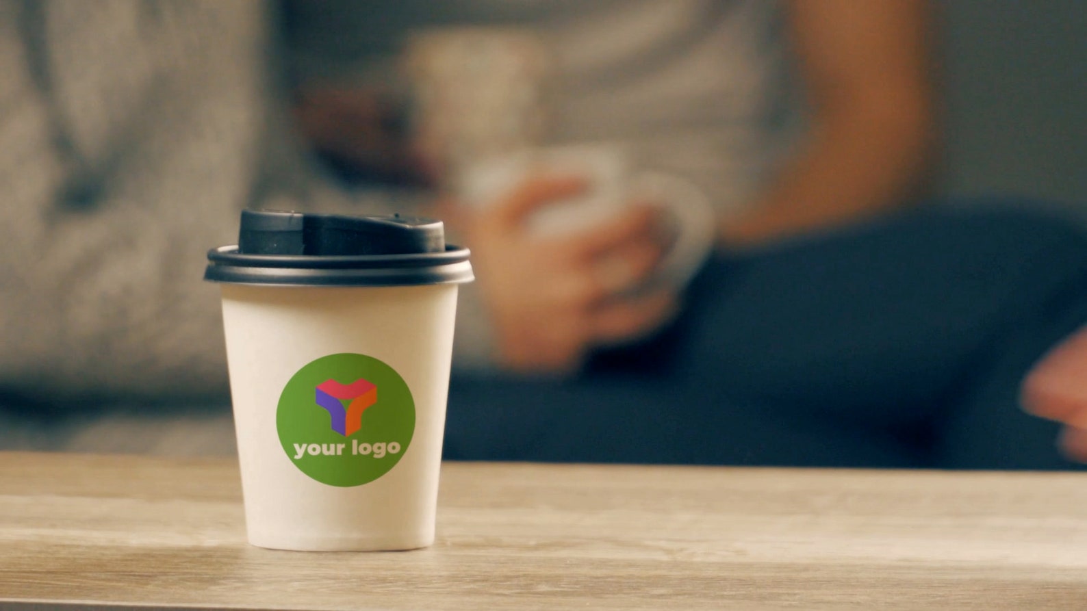 Realistic Coffee Cup Reveal for Your Brand - A Cup Mockup With Your ...