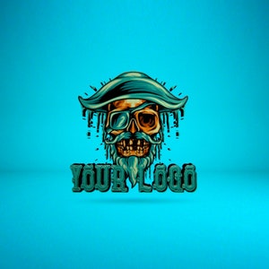 Personalizable Emot Twitch Distorted Glitchy 3D Logo Animation ...
