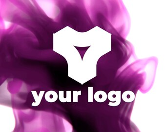 Ink drop animation reveals logo accompanied by cinematic soundtrack. Submit your logo and ink color.
