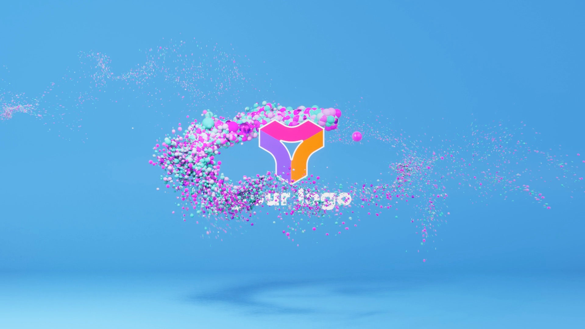 Dynamic Particle Burst Logo Reveal: Personalized Youtube | Twitch Intro ...