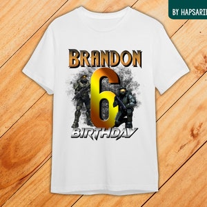 Image iron on transfer for T-Shirt I Halo Spartan Soldier | Digital Images | Digital File Only for You Print 010