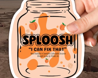 Sploosh, Holes Book and Movie Sticker, I Can Fix That, Stanley Yelnats Vinyl Decal