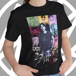 Stray Kids Bang Chan K-Pop T-Shirt, &quot;Eras Tour&quot; Inspired Merch Tee
