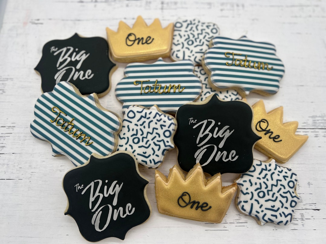 Custom Sugar Cookies Ultra Deluxe Personalized Elaborate Design the Big