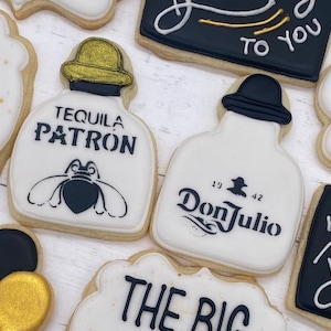 Custom Cookie Cutter Don Julio Patron TEQUILA BOTTLE Groom Birthday Party Fast Made, Fast Ship