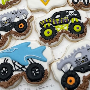 Custom Cookie Cutter MONSTER TRUCK Monster Kids Fast Made, Fast Ship