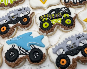 Custom Cookie Cutter MONSTER TRUCK Monster Kids Fast Made, Fast Ship