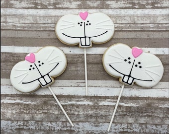 Custom Cookie Cutter Easter BUNNY FACE Mouth Carrot Rabbit Fast Made, Fast Ship