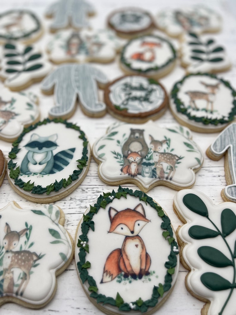 Custom Sugar Cookies Ultra Deluxe Personalized Elaborate Etsy