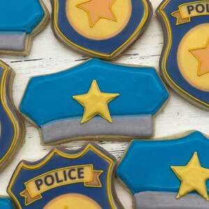 Custom Cookie Cutter POLICE OFFICER HAT Cops Policeman Policewoman Boy Birthday Fast Made, Fast Ship
