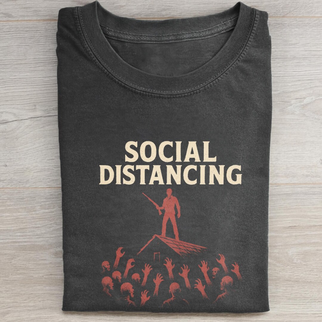 Social Distancing T-shirt - Etsy