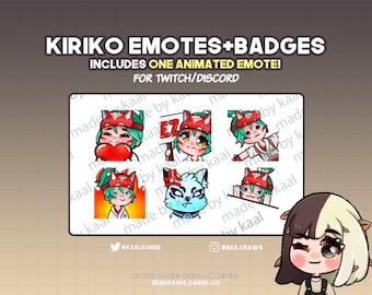 Kiriko Overwatch Emotes (zawiera jedną animowaną emotkę) na Twitchu i Discordzie