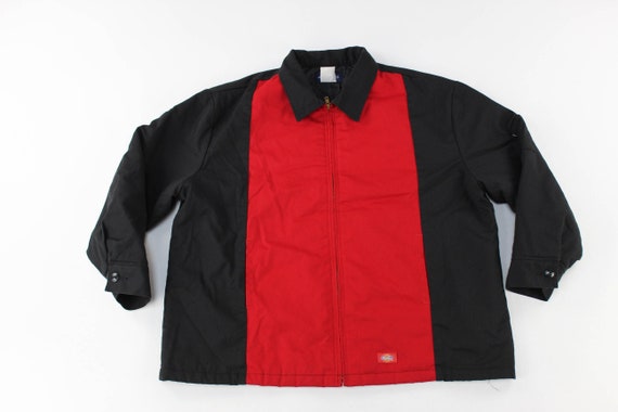 Dickies Black \u0026 Red Work Jacket - Etsy
