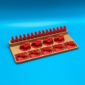 Organizer for Catan: Upgrade & holder for game material!