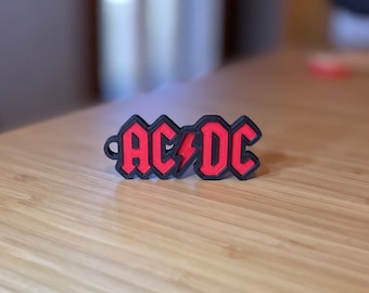 ACDC Keychains | ACDC Poison | Car Key Ring | 3D Printed | Gift Ideas | Birthday Gifts