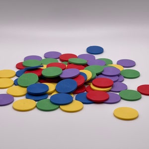 Round confetti for birthdays, table decoration, reusable: stylish confetti, sustainable confetti, modern, environmentally conscious image 5