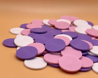 Okrągłe konfetti na urodziny, dekoracja stołu, wielokrotnego użytku: stylowe konfetti, trwałe konfetti, nowoczesne, przyjazne dla środowiska!