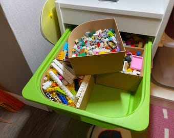 TROFAST Box Insert 42×30×10 cm – Structure & Order in the Children's Room, Colorful and Sustainable