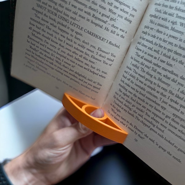 Book Page Holder | Buchseitenhalter | Personalized Gift | Thumb Page Holder | Gifts For Book Lovers | 3D Printed | Personalized Gift