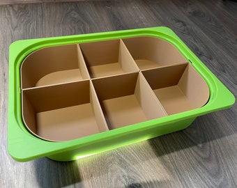 Organizer-inzetstuk voor IKEA TROFAST dozen: perfecte organisatie eenvoudig gemaakt! Organiseer uw kinderkamer in een handomdraai!