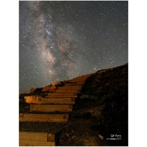 Stairway To The Milky Way - 12x16&quot; Premium Photo Print