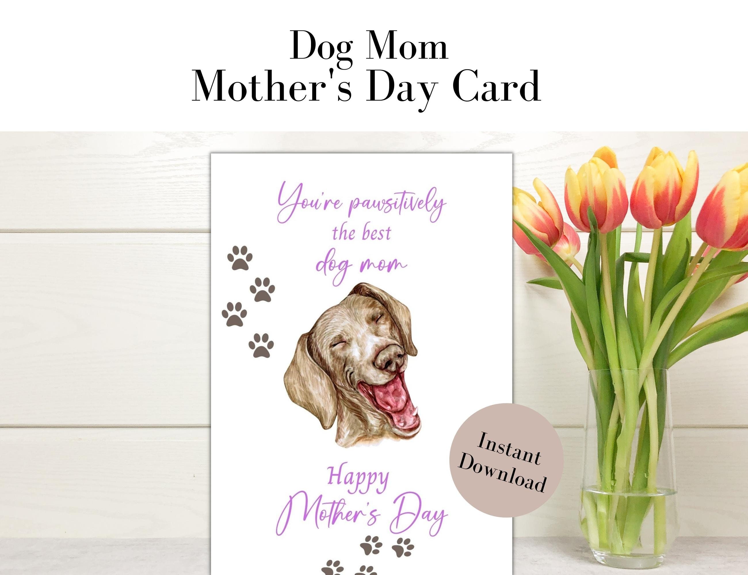 Printable Mother's Day Card, Happy Mother's Day, Instant Download Mom ...