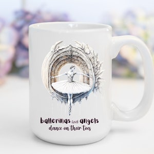 Ballet Dancer Mug, Inspirational Mug for Dancer, Ballerina Mug, A Unique and Elegant Way to Express Your Love for Ballet