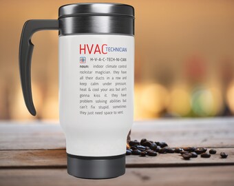 HVAC Tumbler, HVAC Gift, HVAC, Hvac Technician Tumbler, Hvac Coffee Mug, Hvac Tech Mug, Funny Hvac Gift, Hvac Tech Gift, Hvac technician