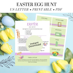 Easter Egg Hunt Printable