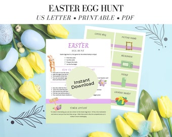 Easter Egg Hunt Printable