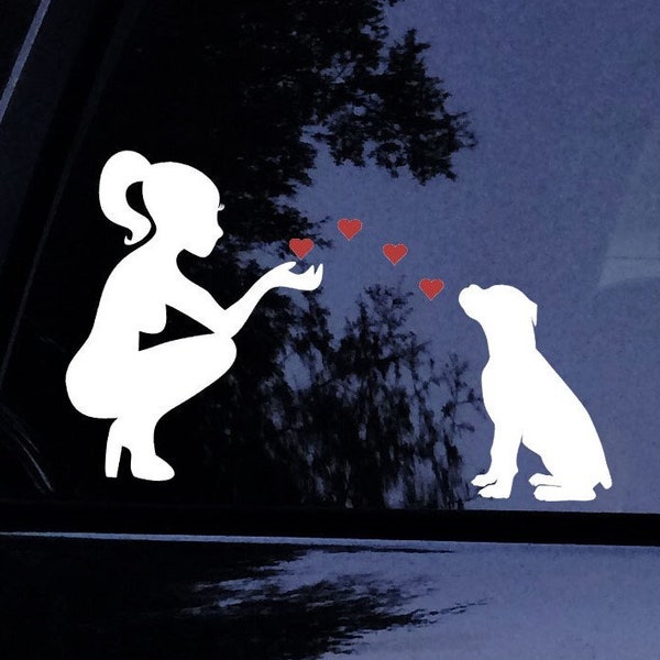 Boxer Dog Decal - Etsy