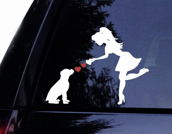 Crazy Dog Lady/crazy Cat Lady Car/wndow Decal/stcker Free UK Postage