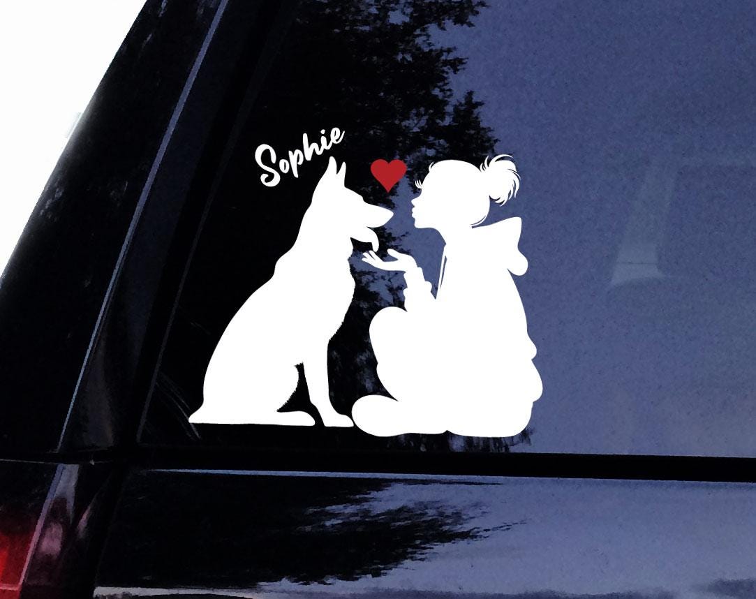 Cute & Funny German Shepherd Dog Clipart Bundle 10 PNG | Commercial Use - View #3