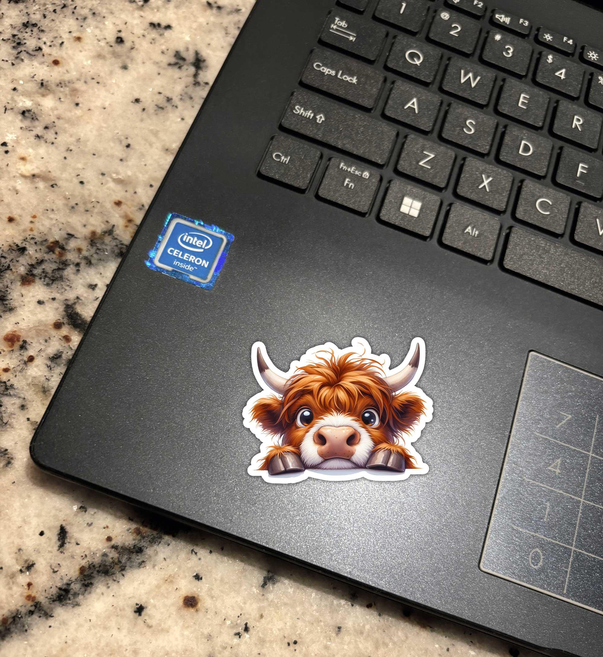 Adesivo Cane West Highland White Terrier 45 Cm - Sticker In PVC Per Auto, Moto, Casco, Laptop - Resistente E UV