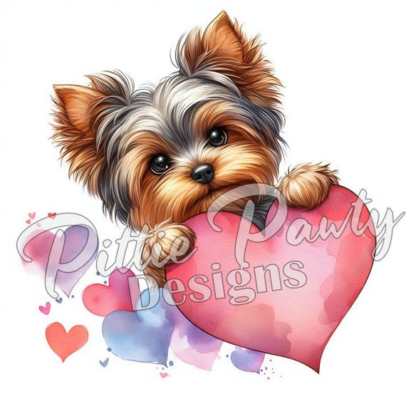 Yorkie Shirt - Watercolor Yorkie Shirt - Watercolor