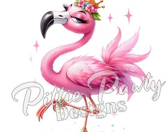 Lets Flamingo Birds Pink Amazing Cute Dance Car Sticker Decal – Sticker Collective