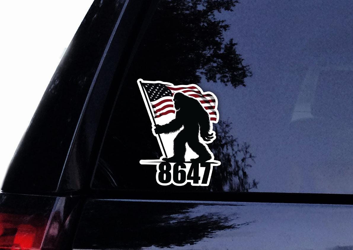 8647 Decal, 8647 Sticker, Anti Trump, Anti Trump Stickers, Anti MAGA - View #4