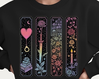 Camiseta de lector de romance oscuro, diseño PNG: Sublimación de romance gótico (descarga digital)