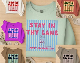 SVG PNG Bundle, Petty Proverbs 24 7, Stay in Thy Lane Svg, Funny Bible Verse Svg, Western Svg, Country Svg, Sassy Quote Svg Digital Download