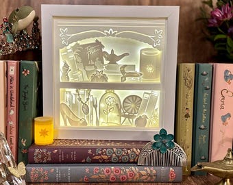 Princess Bookshelf Light Box