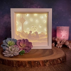 8x8 I See the Light- Rapunzel Inspired Light Box | Gift