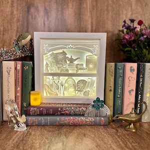 Princess Bookshelf Light Box | Gift