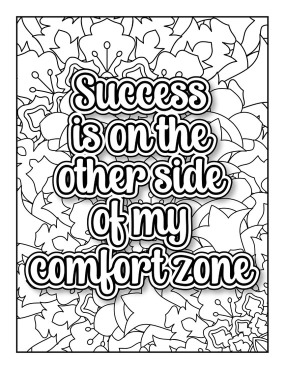 Quotes Sticker Printable Success Quote PNG Digital Sticker - Etsy