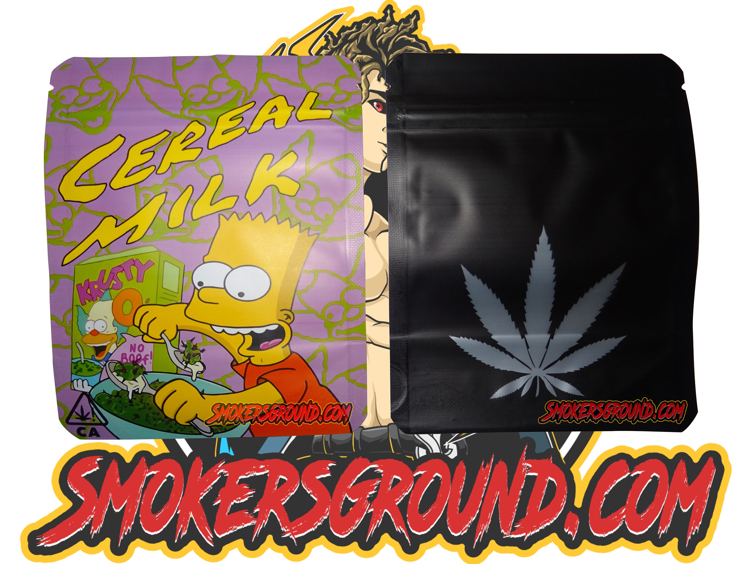 Cali Packs Cereal Milk Mylar Bags Storage Packs Exotic Etsy Canada