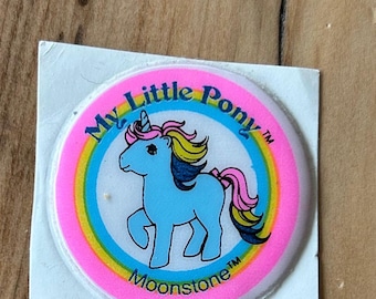 Adesivo vintage My Little Pony in rilievo