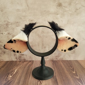 Cow Costume Ears Made To Order Cow Ears For Fantasy Ears For Cosplay Ears